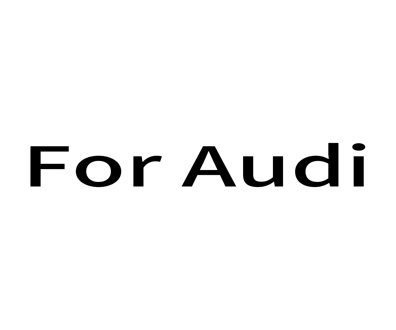 For Audi